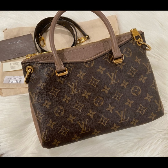 💯 Louis Vuitton Pallas BB Taupe - Picture 2 of 11